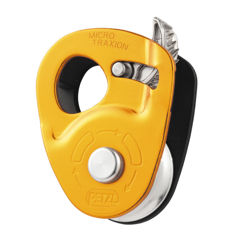 Poulie bloqueur ultra compacte Petzl Micro Traxion Poulie bloqueur ultra compacte Petzl Micro Traxion