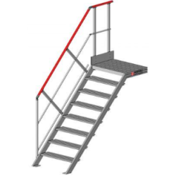 FORTAL - Escalier - Escalier 45° avec palier