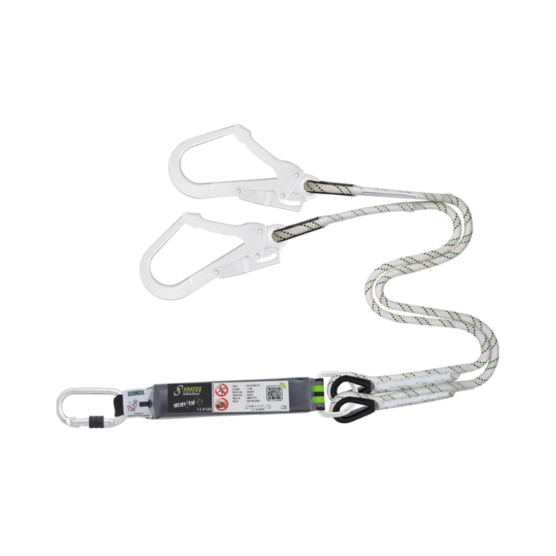 KRATOS SAFETY - Longe antichute - Longe tressée 1,50 m - HOPE KRATOS SAFETY - Longe antichute - Longe tressée 1,50 m - HOPE