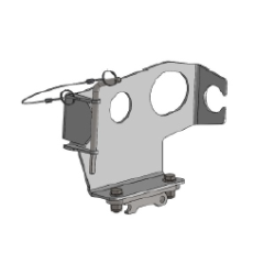 PLUCEO - Platine trépied - Pour CR300 (acier galvanisé)