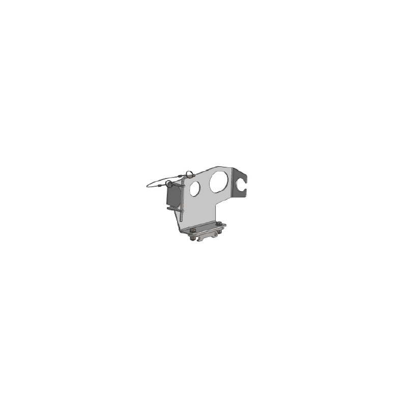 PLUCEO - Platine trépied - Pour CR300 (acier galvanisé)