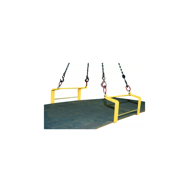 TRACTEL - Levage - QR-Crochets doubles pour plaques TRACTEL - Levage - QR-Crochets doubles pour plaques