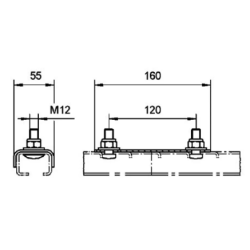 TRACTEL - Accessoire échelle - A12 ECLISSAGE GALVA
