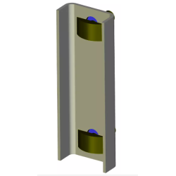 TRACTEL - Accessoire échelle - A12 ECLISSAGE GALVA