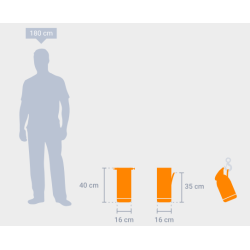 PLUCEO - Sac de levage - Mini sac à outils