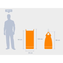 PLUCEO - Sac de levage - Sac de levage rond - Ø41