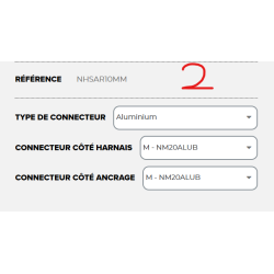 NEOFEU - Longe antichute - ABS'O® EDGE PEMP