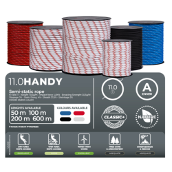 FIXE - Corde semi-statique - HANDY 11mm - Travaux sur corde