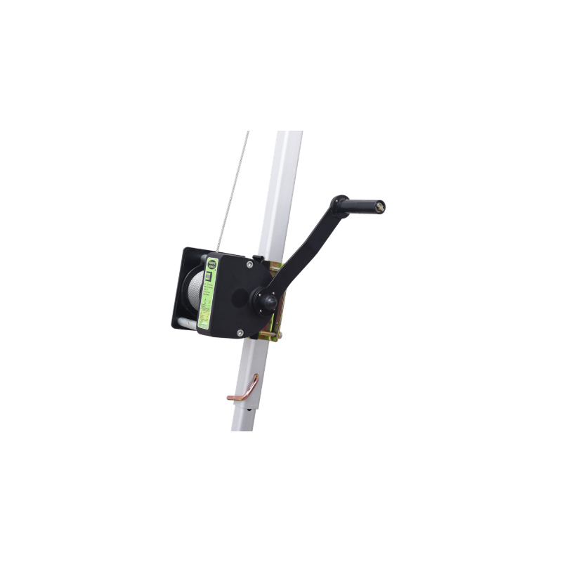 KRATOS SAFETY - Treuil de sauvetage - ARGO - 20 m câble Inox, pour Trépied, MultiSafeWay & EasySafeWay