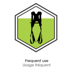 Harnais antichute 2 points d'accrochage et ceinture