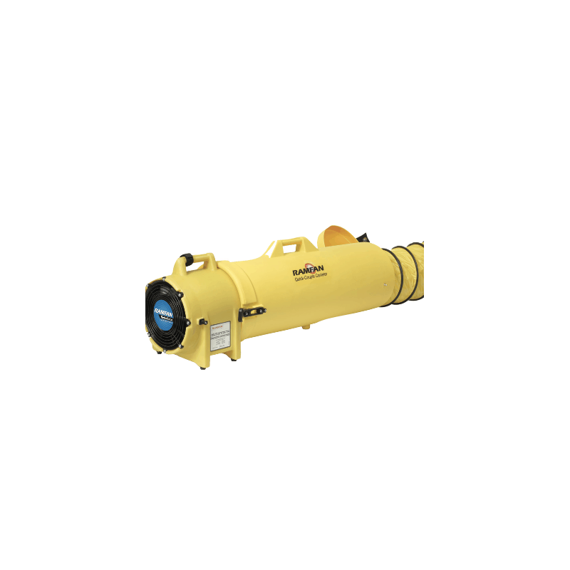 RAMFAN - Ventilateur - Quick-Couple Canister w/7.6m of 20cm UB20XX