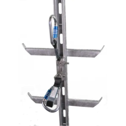 PLUCEO - Antichute mobile sur rail - RUNNERS CLIMBTEC CT-02
