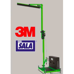 3M - Potence antichute - Bras modulaire M100 pour ancrage de mât - 3-4.60m