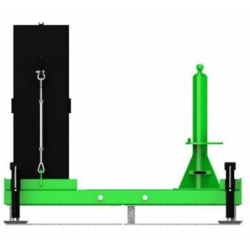 Base de contrepoids à bras modulaire avec béton - M100