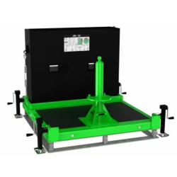 Base de contrepoids à bras modulaire avec béton - M100