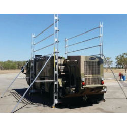 PLUCEO - Garde-corps temporaires - Protection antichute camion - panneau 3mx2.50m