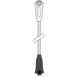 PETZL - Corde travaux en hauteur - AXIS 11 mm - 2 terminaisons cousues