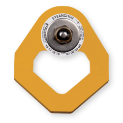 FALLPROTEC - Ancrage - Point d'ancrage à oeil jaune
