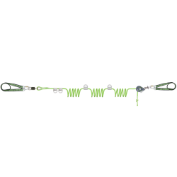 KRATOS SAFETY - Ligne de vie temporaire - CROSS LINE 2 - 45m
