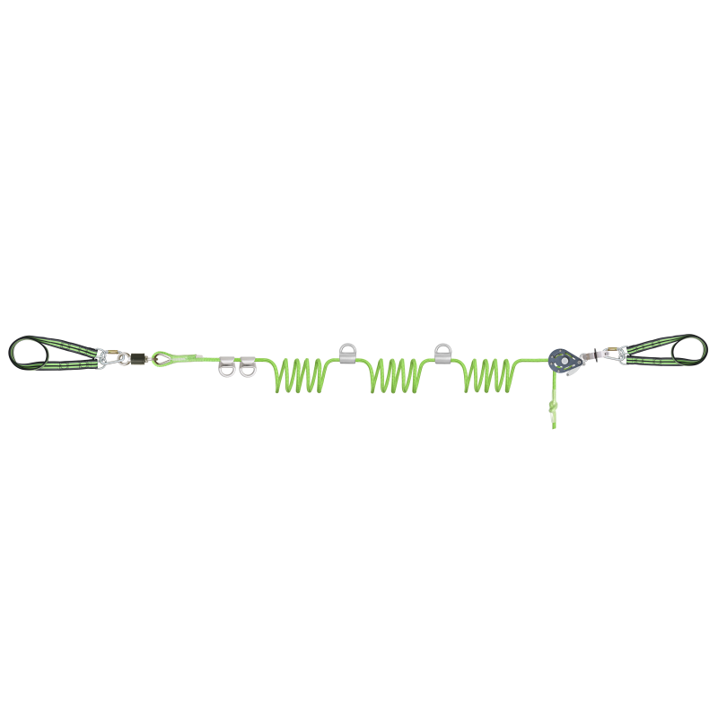 KRATOS SAFETY - Ligne de vie temporaire - CROSS LINE 2 - 45m