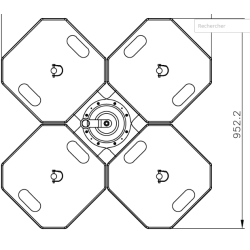KRATOS SAFETY - Ancrage - Point d'ancrage corps mort - MW360