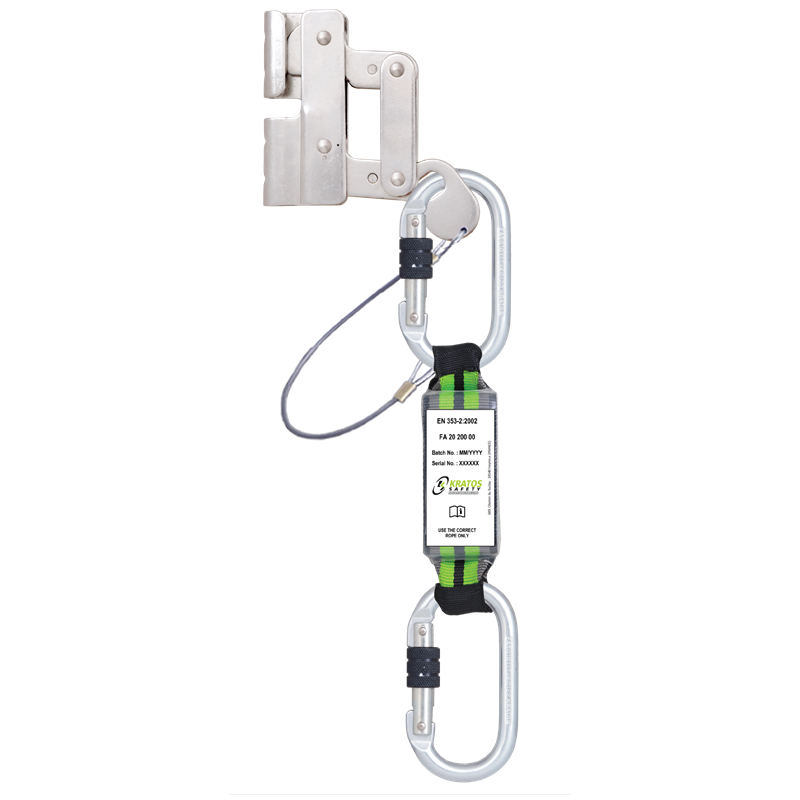 KRATOS SAFETY - Antichute mobile sur support - Coulisseau câble