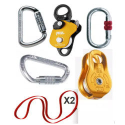 PETZL / CAMP - Kit levage premier prix -