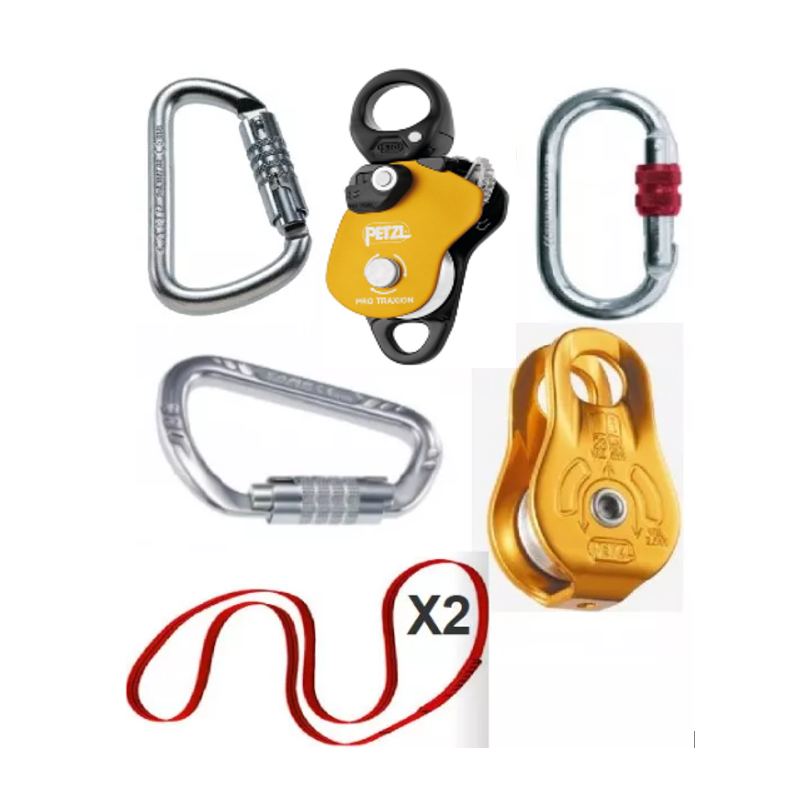 PETZL / CAMP - Kit levage premier prix -