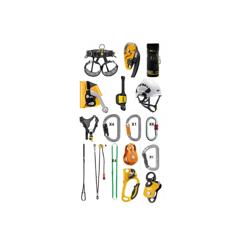 PETZL - Kit cordiste CQP "FALCON" + kit de levage
