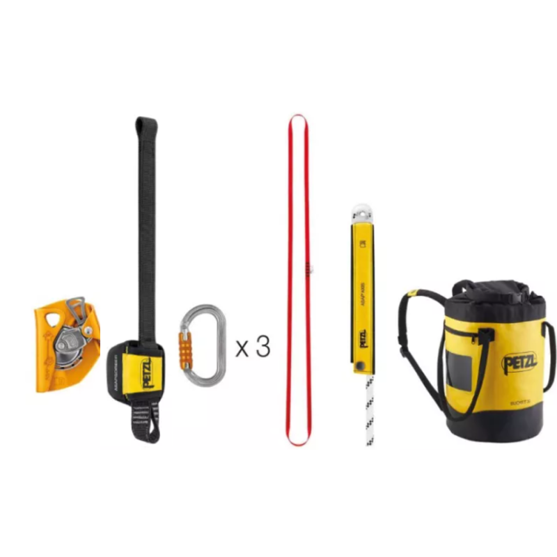 PETZL - Kit pour travail en hauteur - ASAP VERTICAL LIFELINE