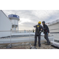 Garde corps professionnel autoporté droit