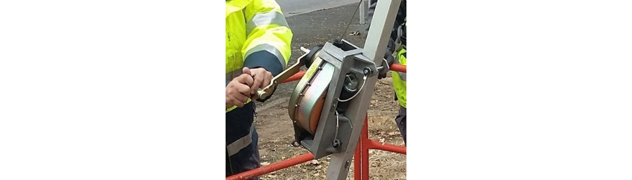 Antichute à récupération pour milieu confiné - stopchute