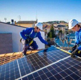 Sécurité antichute pour panneaux photovoltaïques - Protection collective